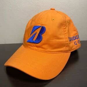 Bridgestone Golf Orange Hat Cap